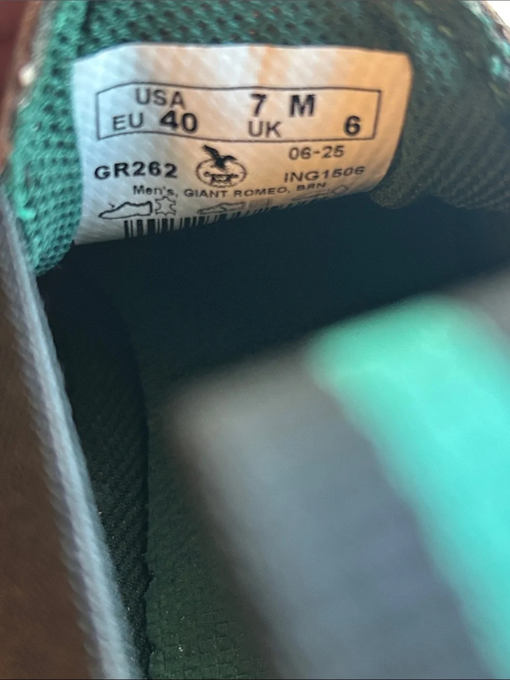 Georgia Boot brown Giant Romeo boot size 7